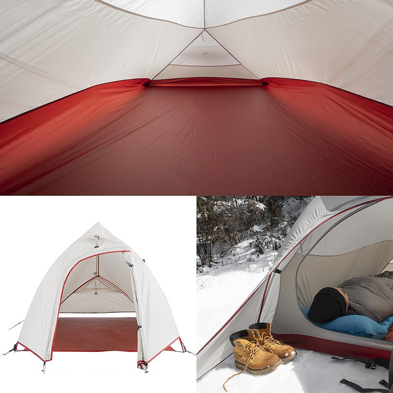 Double-Layer Portable Hiking Tent For Two Persons