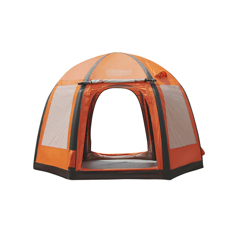 Hemispherical Inflatable Tent 2 Doors 4 Windows
