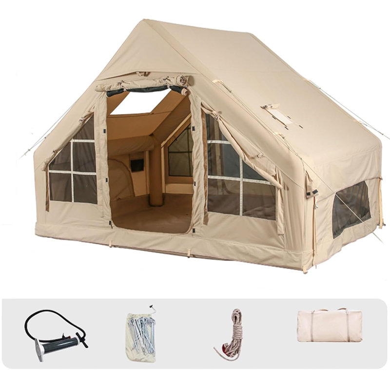 6-Flat Air Tent TPU Air Column Inflatable Tent