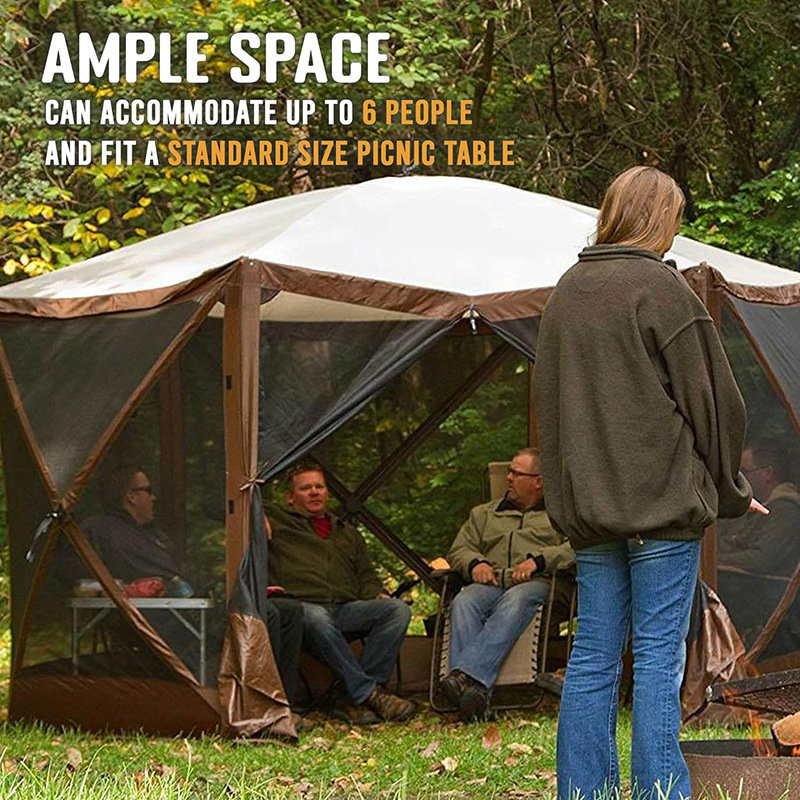Hexagon Camping Screen Houses & Rooms