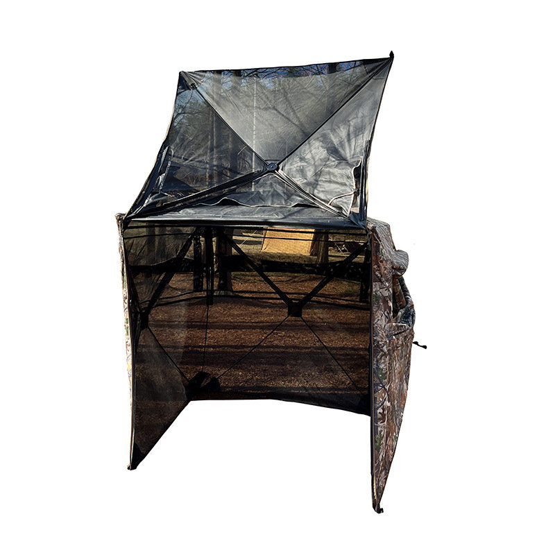 360° See Through No Skirt Hunting Blind