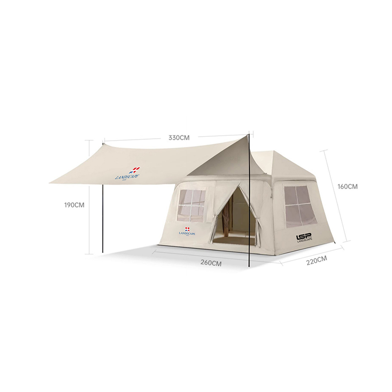 Inflatable Tent With Canopy