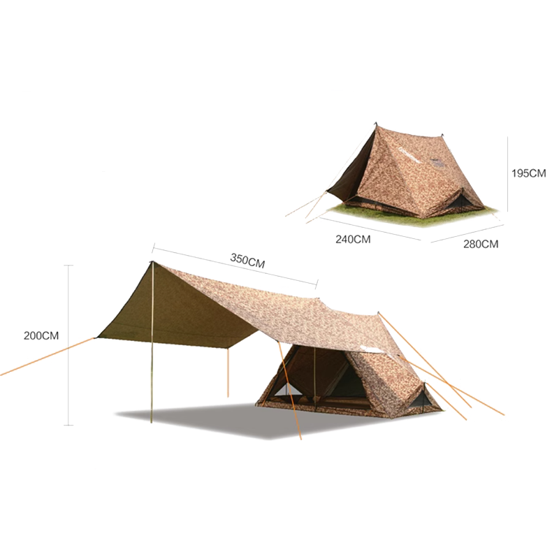 Outdoor Camouflage Camping Tent