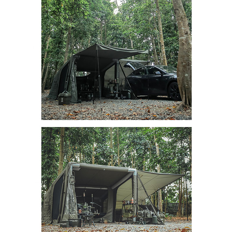 Inflatable Tent Camping Outdoor Military Style
