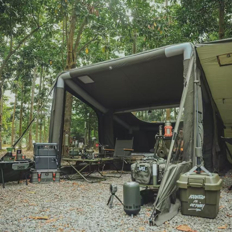 Inflatable Tent Camping Outdoor Military Style