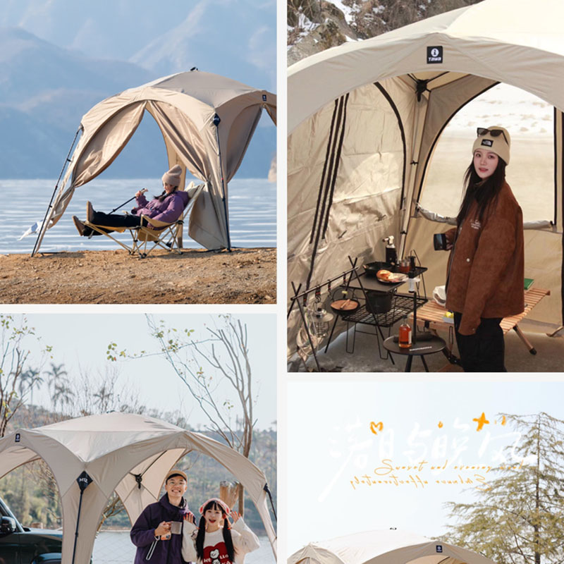 Outdoor No Need To Build Dome Canopy Automatic Tent
