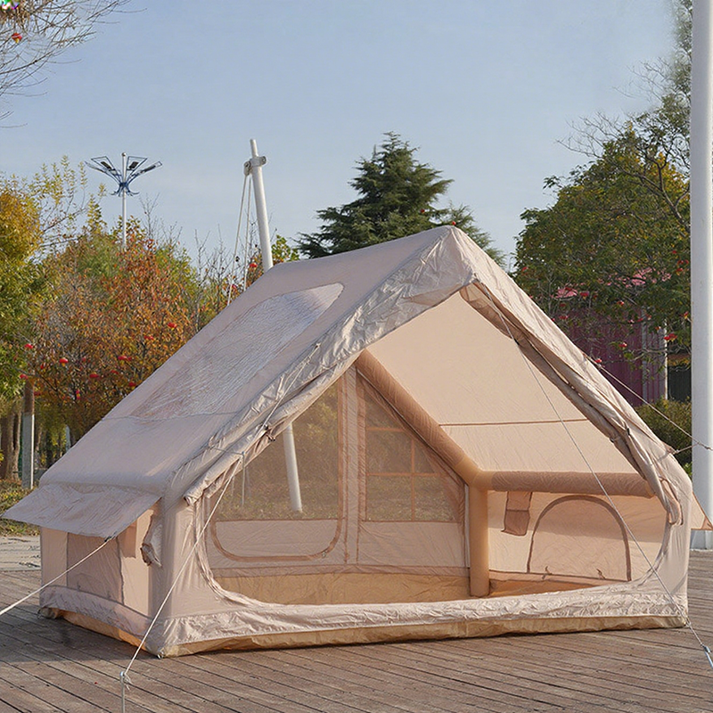 6.3m² inflatable tent Double door TPU Windows