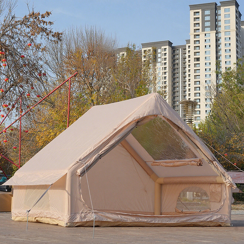 6.3m² inflatable tent  Single door  TPU Windows