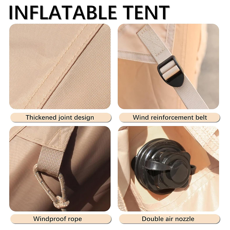 6.3m² inflatable tent  Single door