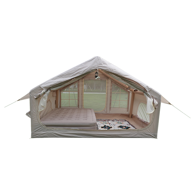 6.3m² Inflatable tent  With camping canopy