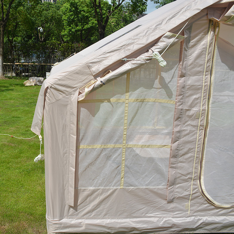 6.3m² Inflatable tent  With camping canopy