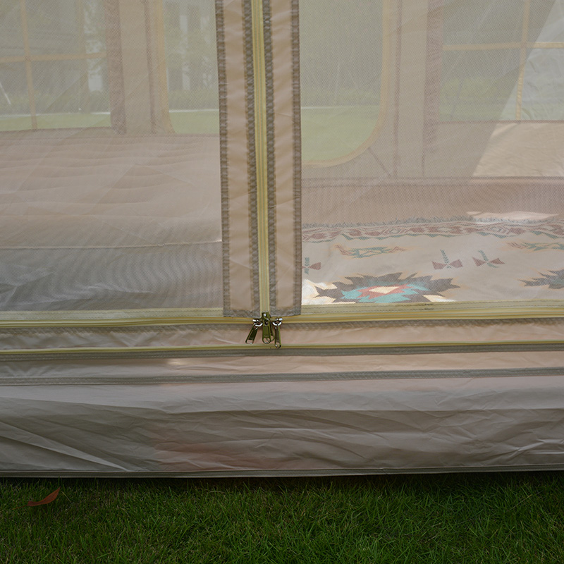 6.3m² Inflatable tent  With camping canopy