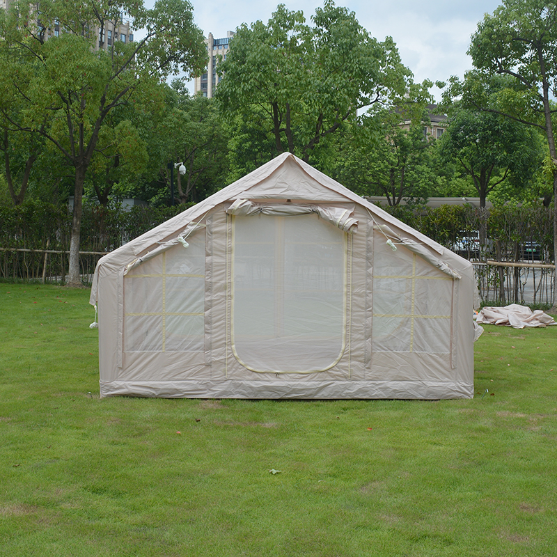 6.3m² Inflatable tent  With camping canopy