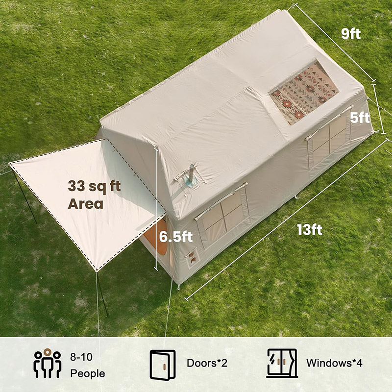 11m²  Inflatable tent