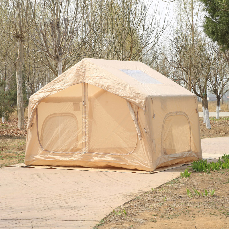 7.5m² inflatable tent Single door TPU Windows