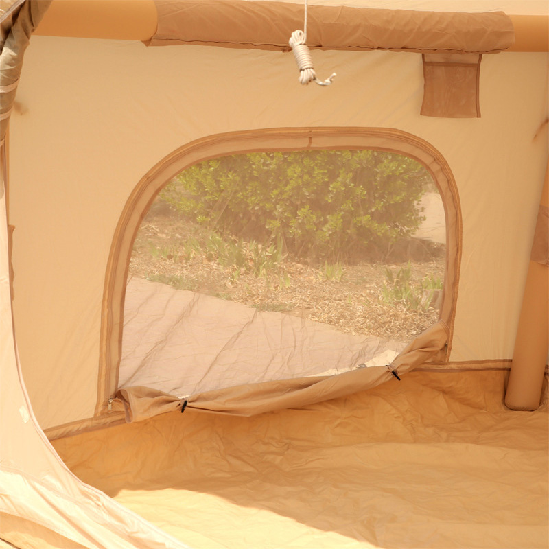 7.5m² inflatable tent Single door TPU Windows
