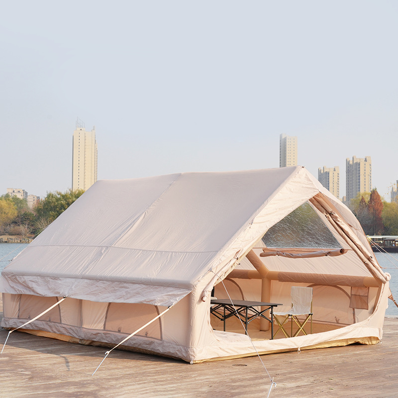 12m² inflatable tent Double door 2 TPU Windows