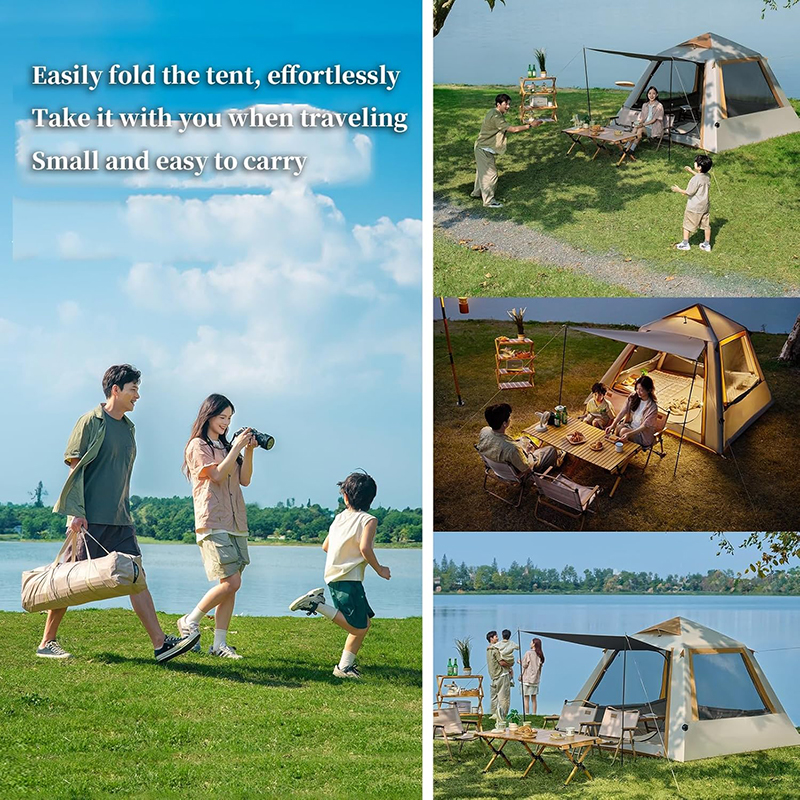 4m² inflatable tent Single door