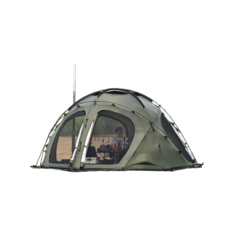 12-panel spherical tent