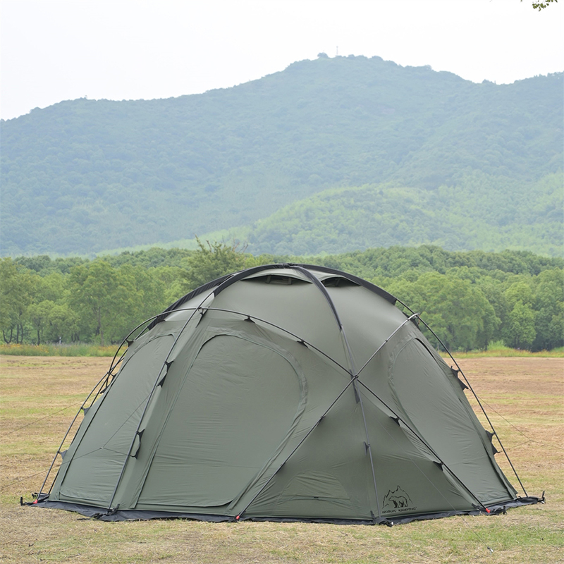 12-panel spherical tent