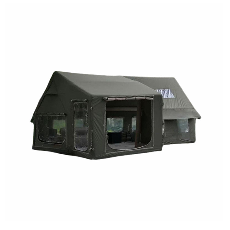 Inflatable Gable Tent with One Bedroom and One Living Room