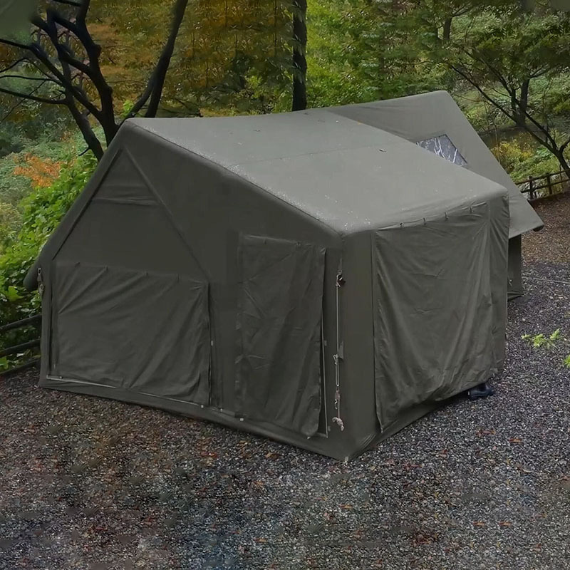 Inflatable Gable Tent with One Bedroom and One Living Room