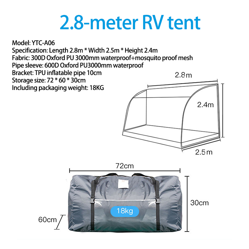 RV Side Tent