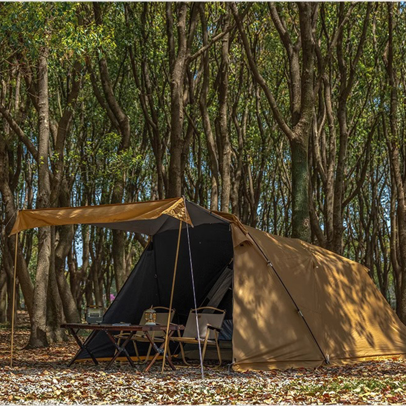 Quickly Set Up A Tunnel Tent