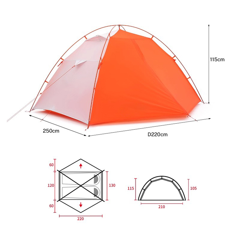 Hiking And Mountaineering Tent